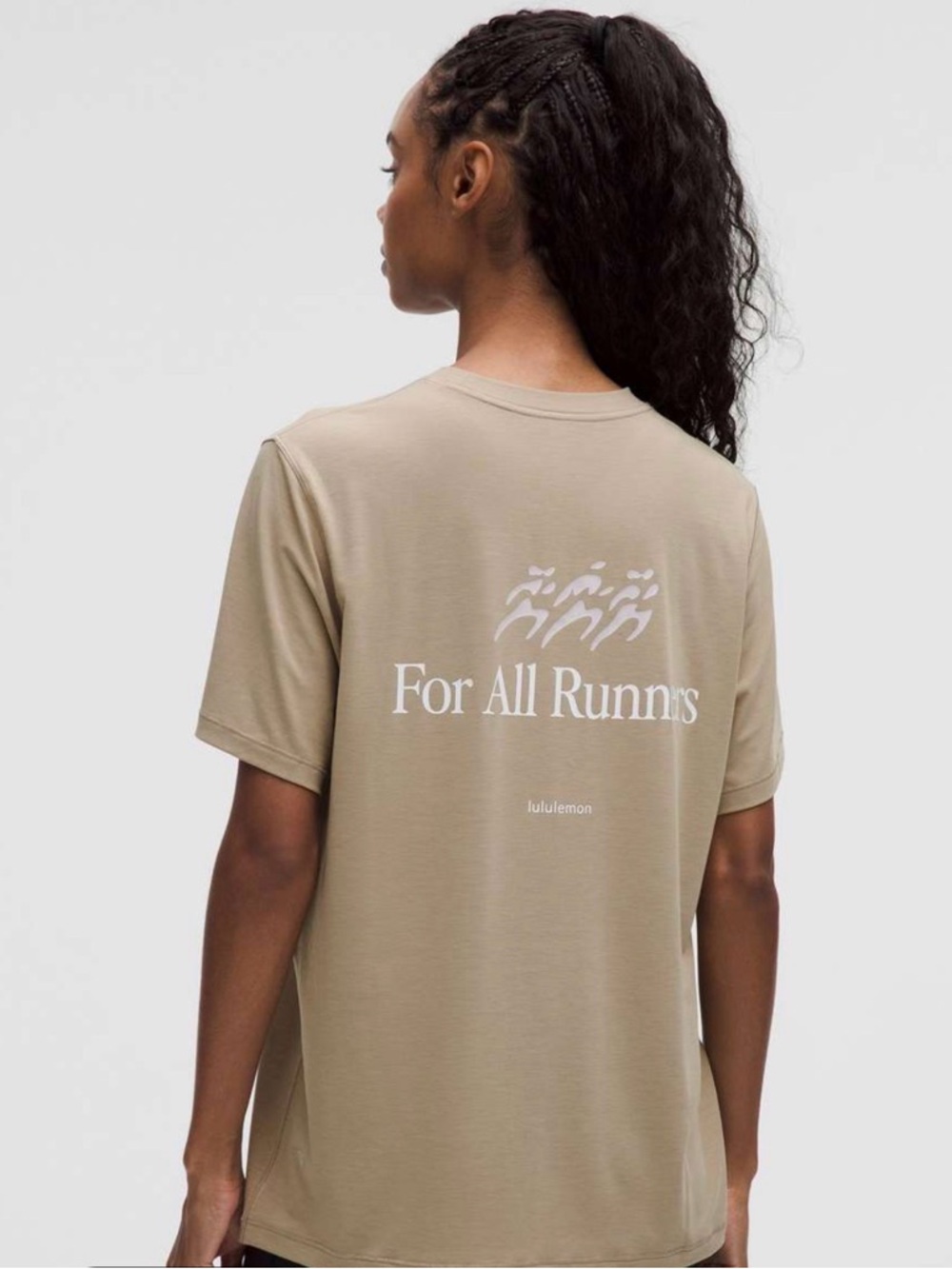 lululemon athletica For All Runners Short Sleeve Tee NWOT